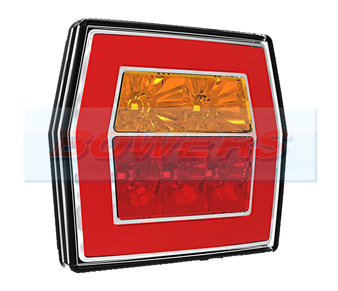 Glow Ring LED Square Combination Lamp FT-122